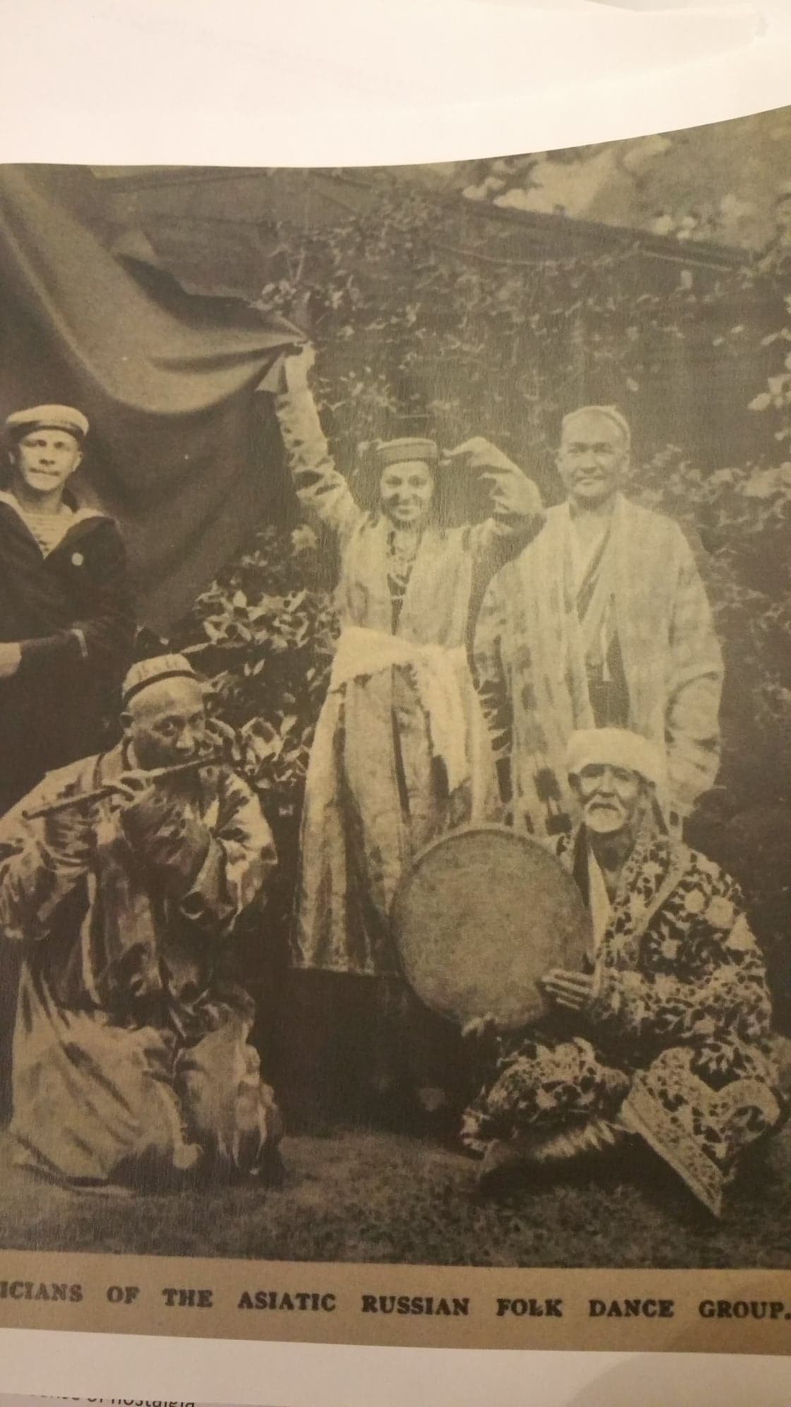 Tamara Khanum photo, London News, July 1935